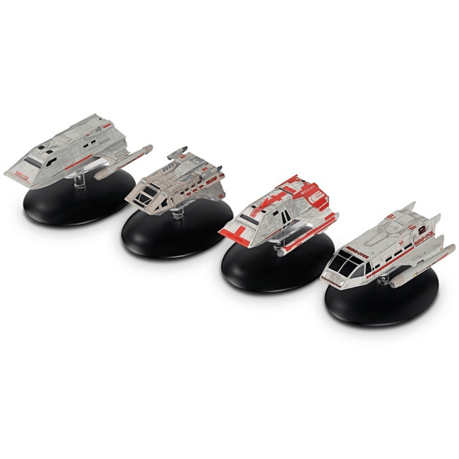 Eaglemoss Star Trek Shuttles 4 Exclusive Collectors Set - Eaglemoss - ModelCars.com