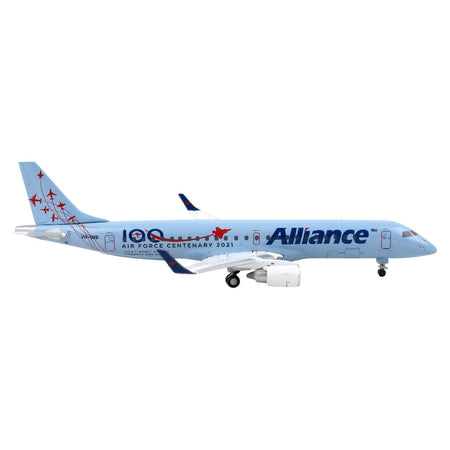Embraer ERJ-190 Commercial Aircraft "Alliance Airlines - 100th Anniversary Royal Australian Air Force" Blue 1/400 Diecast Model Airplane by GeminiJets-GeminiJets-ModelCars.com