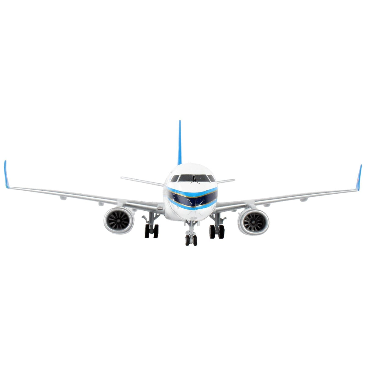 Embraer ERJ-190 Commercial Aircraft "China Southern Airlines" White with Black Stripes and Blue Tail "Gemini 200" Series 1/200 Diecast Model Airplane by GeminiJets-GeminiJets-ModelCars.com
