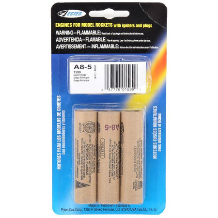Estes A8 - 5 ENGINES - Estes - ModelCars.com