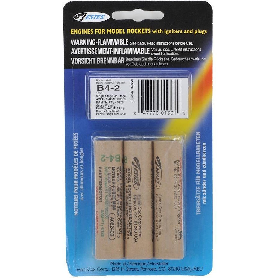 Estes B4 - 2 ENGINES - Estes - ModelCars.com