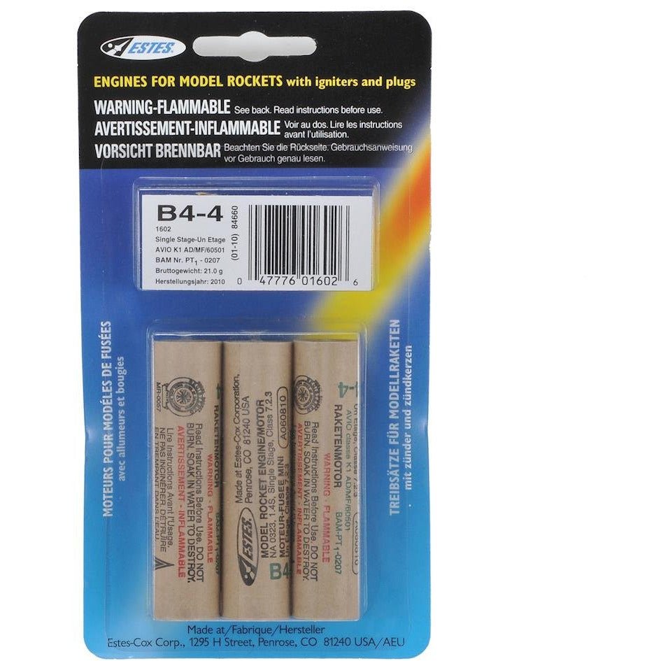 Estes B4 - 4 ENGINES - Estes - ModelCars.com