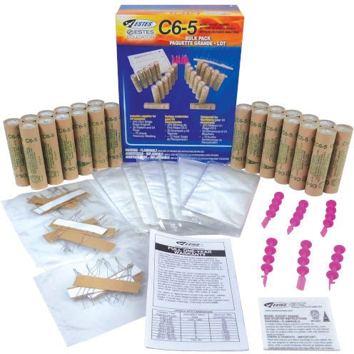 Estes C6 - 5 ENGINE BULK PACK - Estes - ModelCars.com