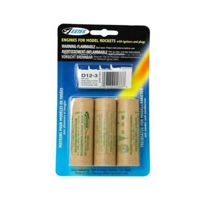 Estes D12 3 MODEL ROCK 24MM PO - Estes - ModelCars.com