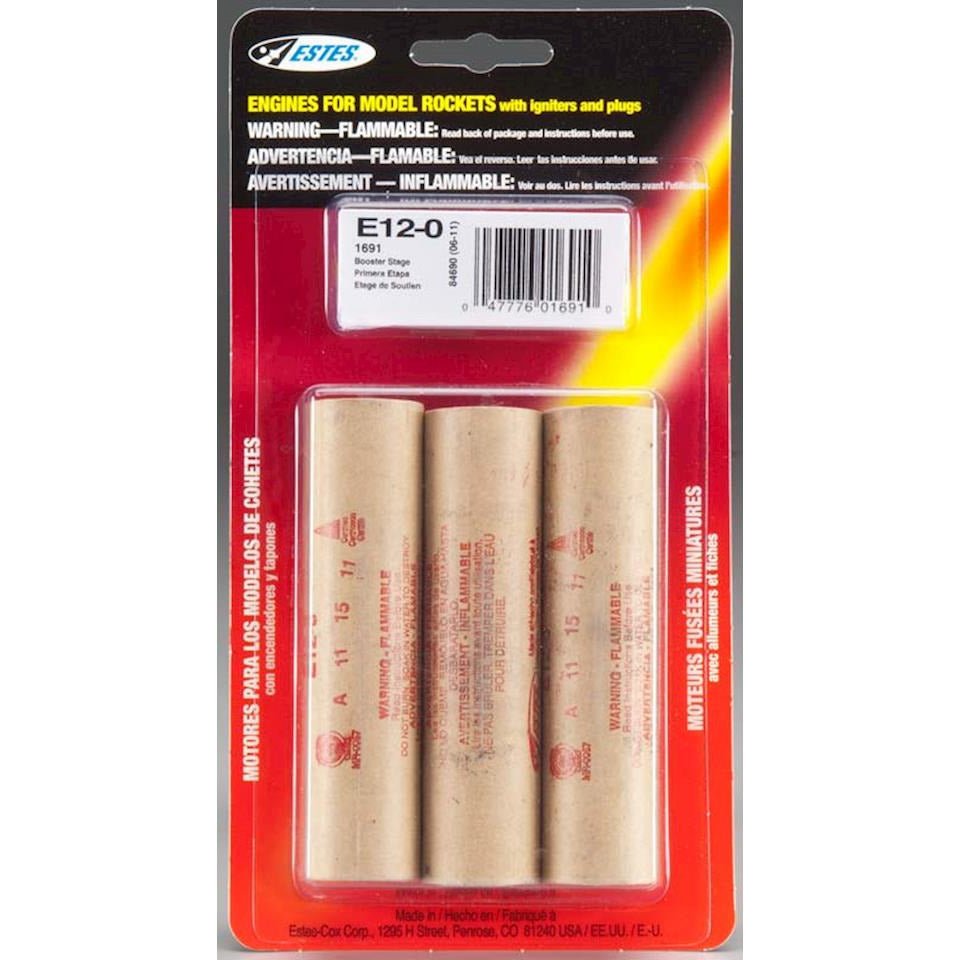 Estes E12 - 0 ENGINES - Estes - ModelCars.com