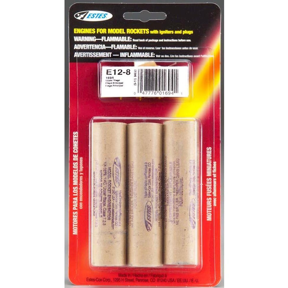 Estes E12 - 8 ENGINES - Estes - ModelCars.com