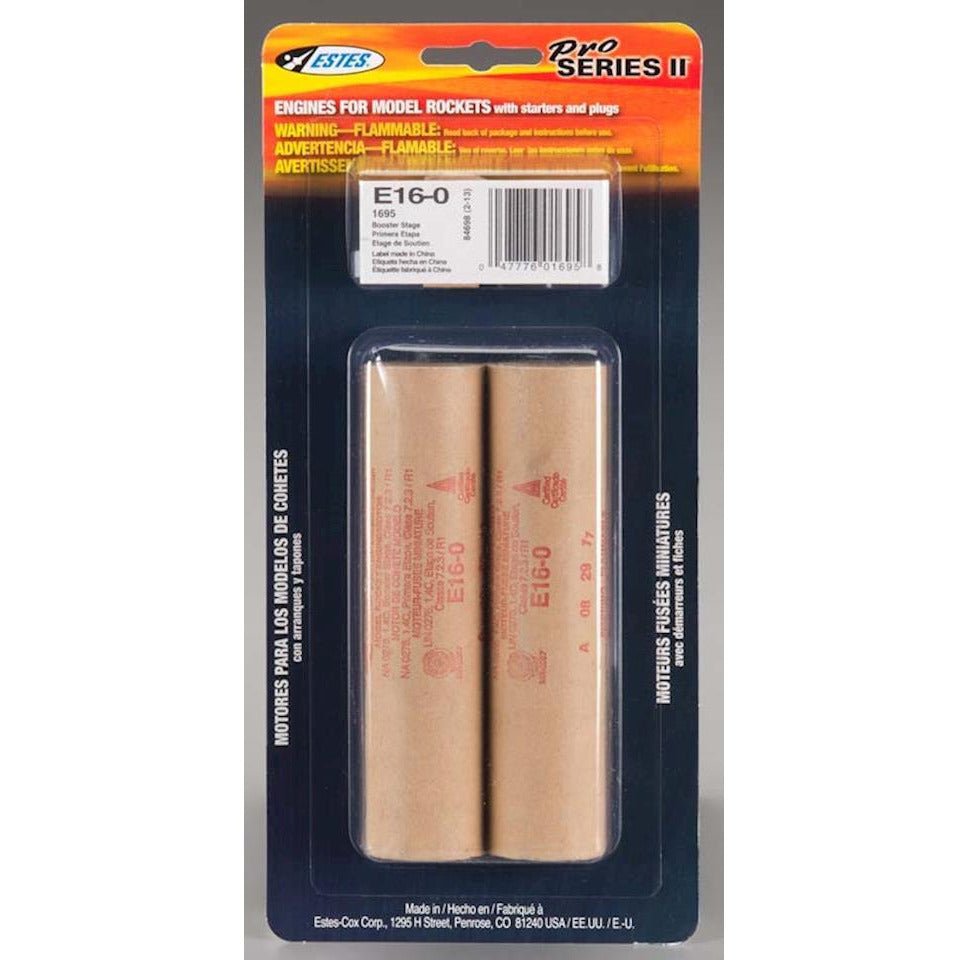 Estes E16 - 0 ENGINES (29 MM) - Estes - ModelCars.com