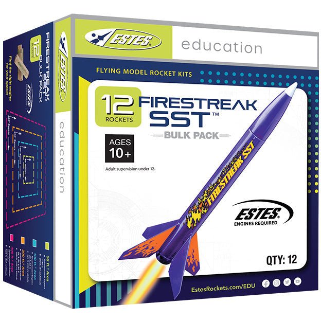 Estes FIRESTREAK SST BULK PACK (12 PK) - Estes - ModelCars.com
