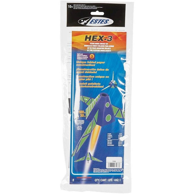 Estes Hex - 3 - Estes - ModelCars.com
