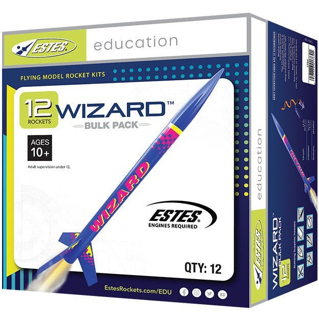 Estes WIZARD BULK PACK (12 PK)-Estes-ModelCars.com