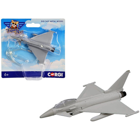 Eurofighter Typhoon Fighter Aircraft "Flying Aces" Series Diecast Model by Corgi-Corgi-ModelCars.com