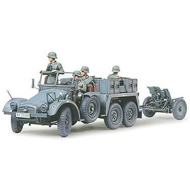 Tamiya 1-35 KRUPP TOWING TRUCK WITH 37MM PAK