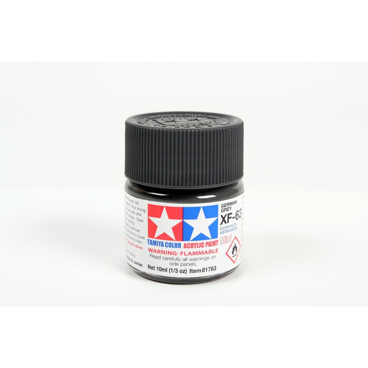 Acrylic Mini Xf-63 German Gray 10Ml Bottle / Tamiya USA