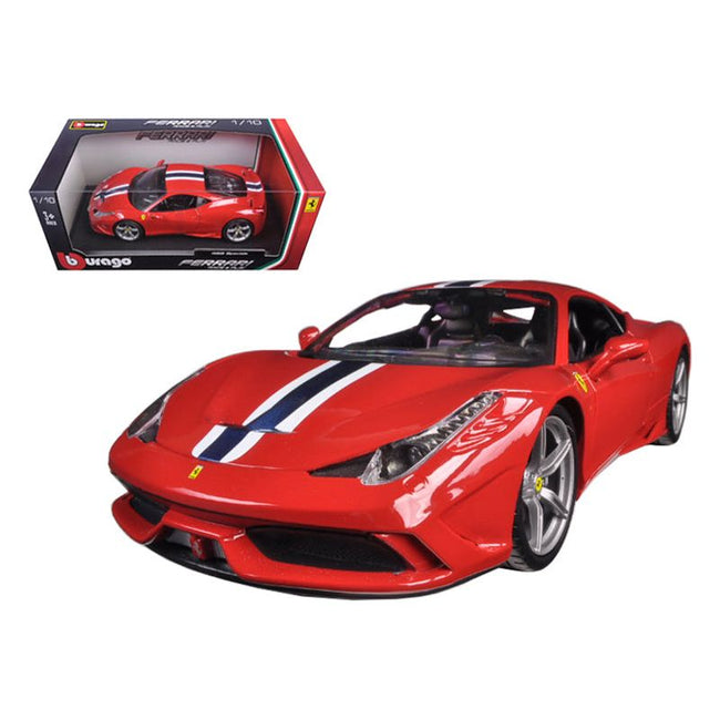 Ferrari 458 Speciale Red 1/18 Diecast Model Car by Bburago - Bburago - ModelCars.com