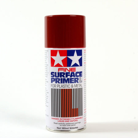 Fine Surface Primer L Oxide Red / Tamiya USA-Tamiya-ModelCars.com