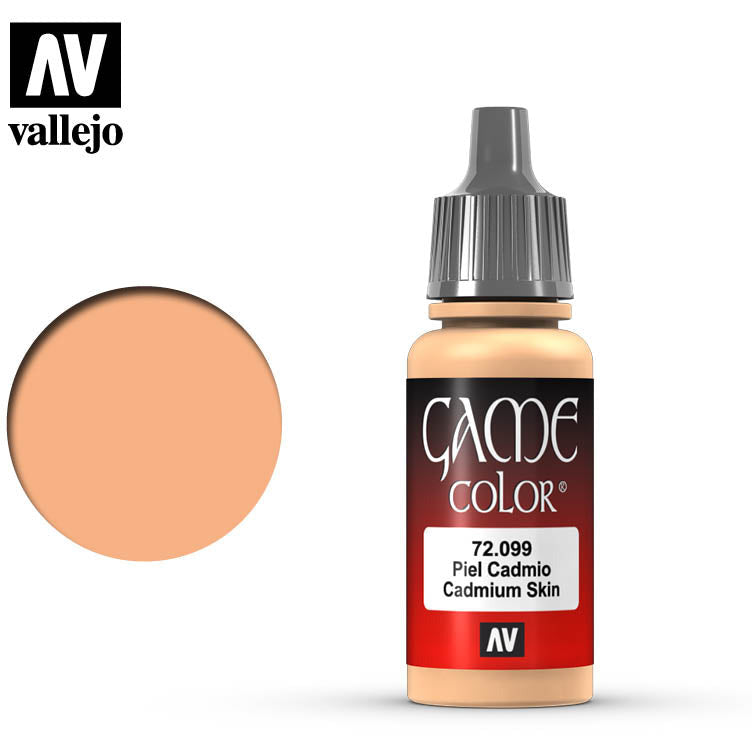 Vallejo Game Color Cadmium Skin 72099 for painting miniatures