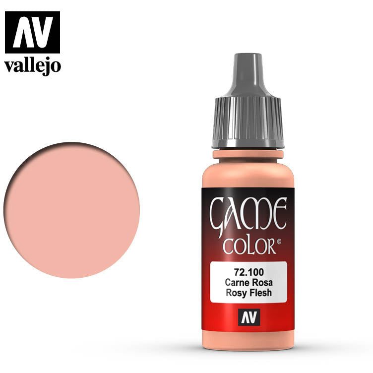 Vallejo Game Color Rosy Flesh 72100 for painting miniatures