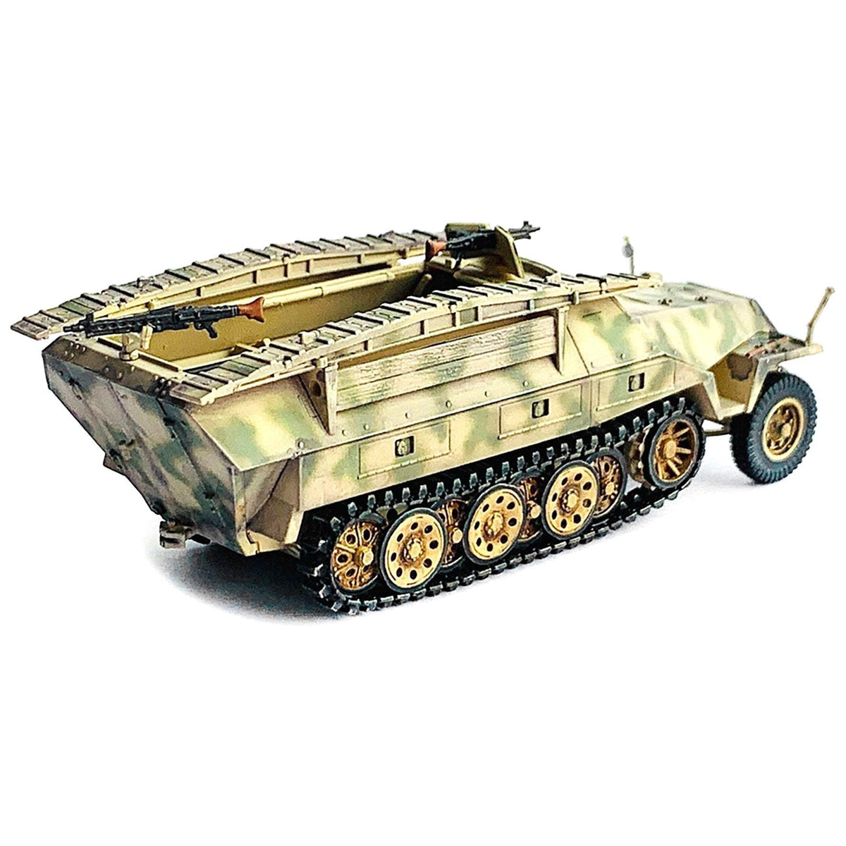 German Sd.Kfz. 251/7 Ausf.D Pionierpanzerwagen Armored Vehicle "NEO Dragon Armor" Series 1/72 Plastic Model by Dragon Models-Dragon Models-ModelCars.com