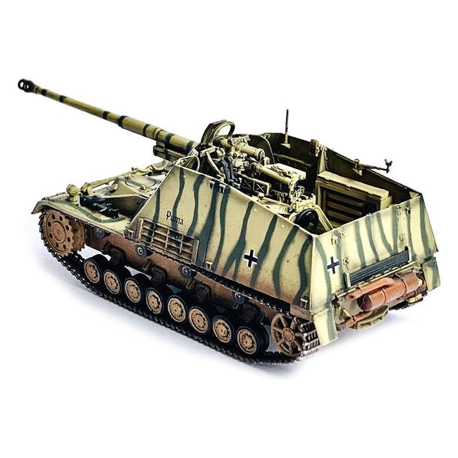 German Sd.Kfz.164 Hornisse "Nashorn" Armored Vehicle "Puma German Army" "NEO Dragon Armor" Series 1/72 Plastic Model by Dragon Models-Dragon Models-ModelCars.com