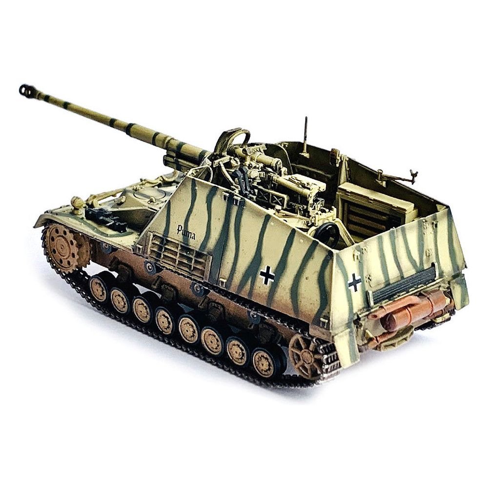 German Sd.Kfz.164 Hornisse "Nashorn" Armored Vehicle "Puma German Army" "NEO Dragon Armor" Series 1/72 Plastic Model by Dragon Models - Dragon Models - ModelCars.com