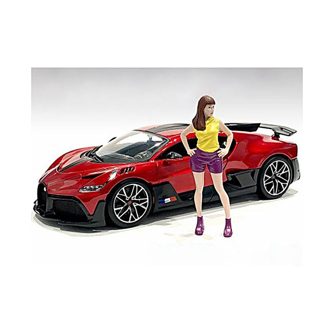 "Girls Night Out" Cara Figurine for 1/18 Scale Models by American Diorama-American Diorama-ModelCars.com