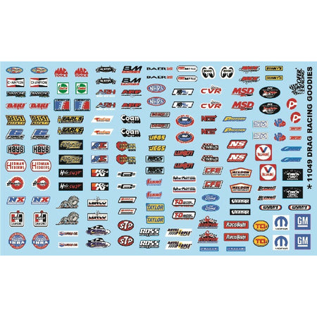 Gofer Racing 1/24-1/25 Goodies Sponsor Decal