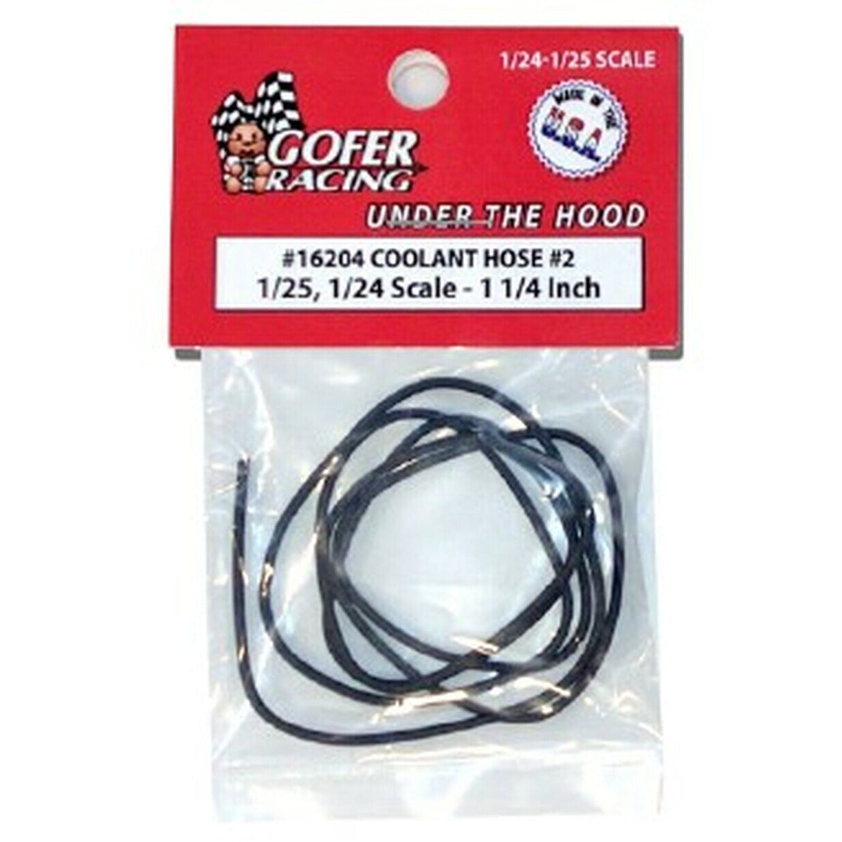 Gofer Racing 1/24-1/25 Scale Coolant Hose 1.25"