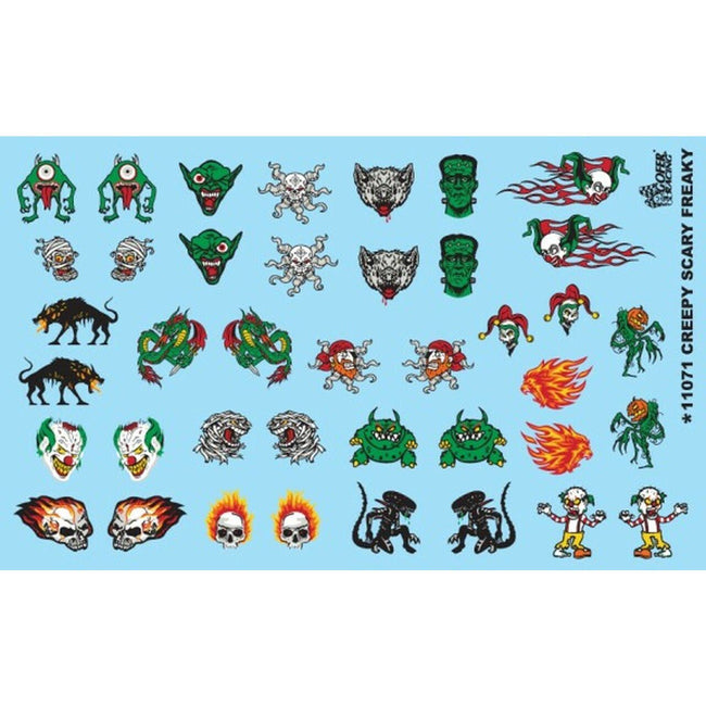 Gofer Racing 1/24 - 1/25 Creepy Scary Heads and Figures - Gofer Racing - ModelCars.com