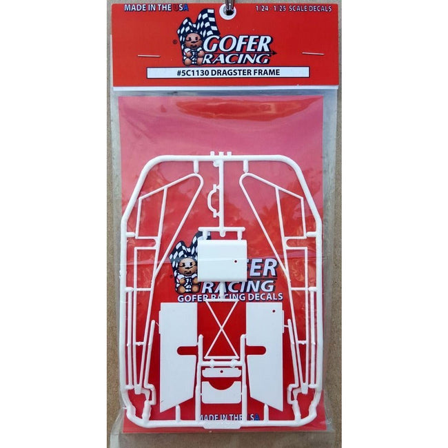 Gofer Racing 1/24 - 1/25 Dragster Frame Decal - Gofer Racing - ModelCars.com