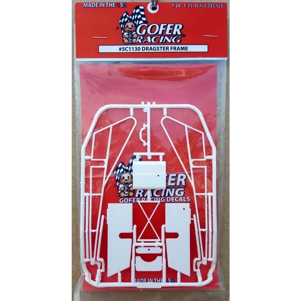Gofer Racing 1/24-1/25 Dragster Frame Decal-Gofer Racing-ModelCars.com