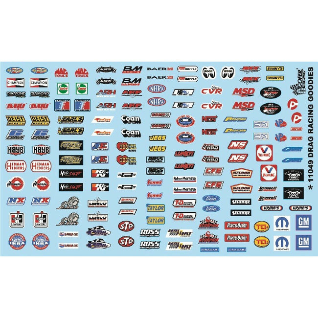 Gofer Racing 1/24 - 1/25 Goodies Sponsor Decal - Gofer Racing - ModelCars.com