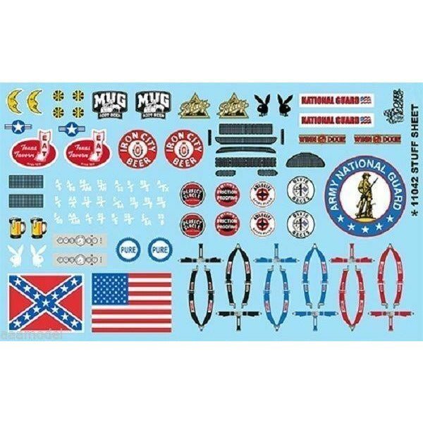 Gofer Racing 1/24-1/25 Graphic Stuff 4 Decal Sheet-Gofer Racing-ModelCars.com