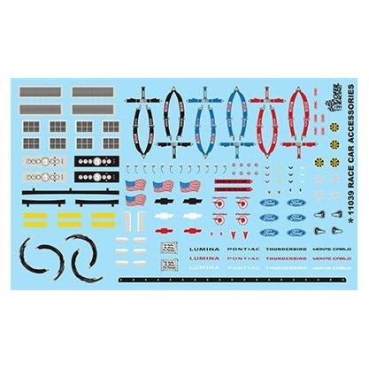 Gofer Racing 1/24 - 1/25 Race Car Accessories Decal Sheet - Gofer Racing - ModelCars.com