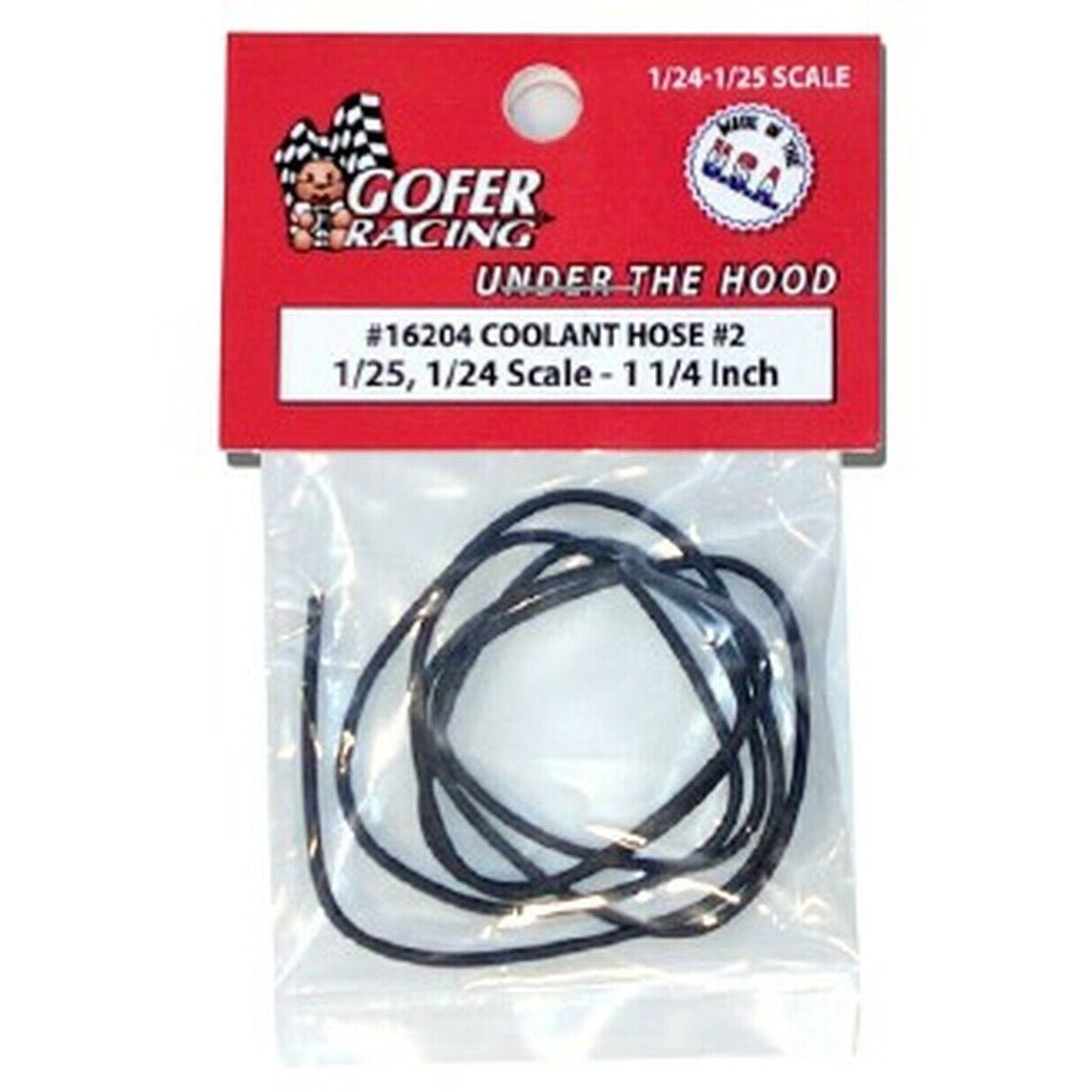 Gofer Racing 1/24-1/25 Scale Coolant Hose 1.25"-Gofer Racing-ModelCars.com