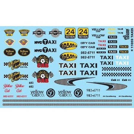Gofer Racing 1/24-1/25 Scale Taxis-Gofer Racing-ModelCars.com