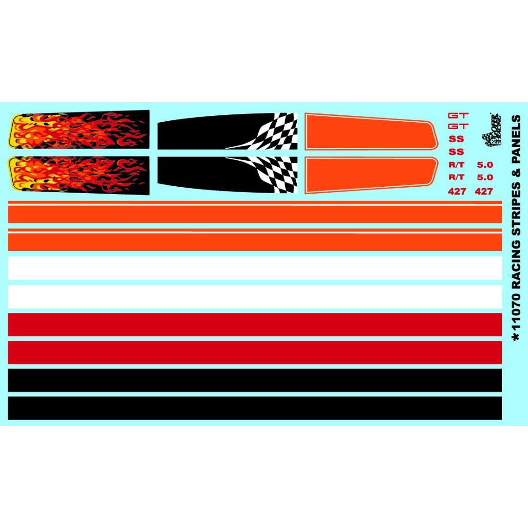 Gofer Racing 1/24-1/25 Stripes & Panel-Gofer Racing-ModelCars.com