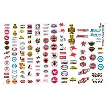 Gofer Racing 1/24 Scale Racing Sponsors Decal Sheet - Gofer Racing - ModelCars.com