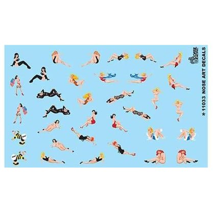 Gofer Racing 1/25 Scale Racing "Nose Art" Decal Sheet-Gofer Racing-ModelCars.com