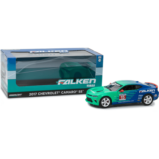Green Light 1/24 2017 Chevrolet Camaro SS Falken Tires Diecast-Greenlight-ModelCars.com