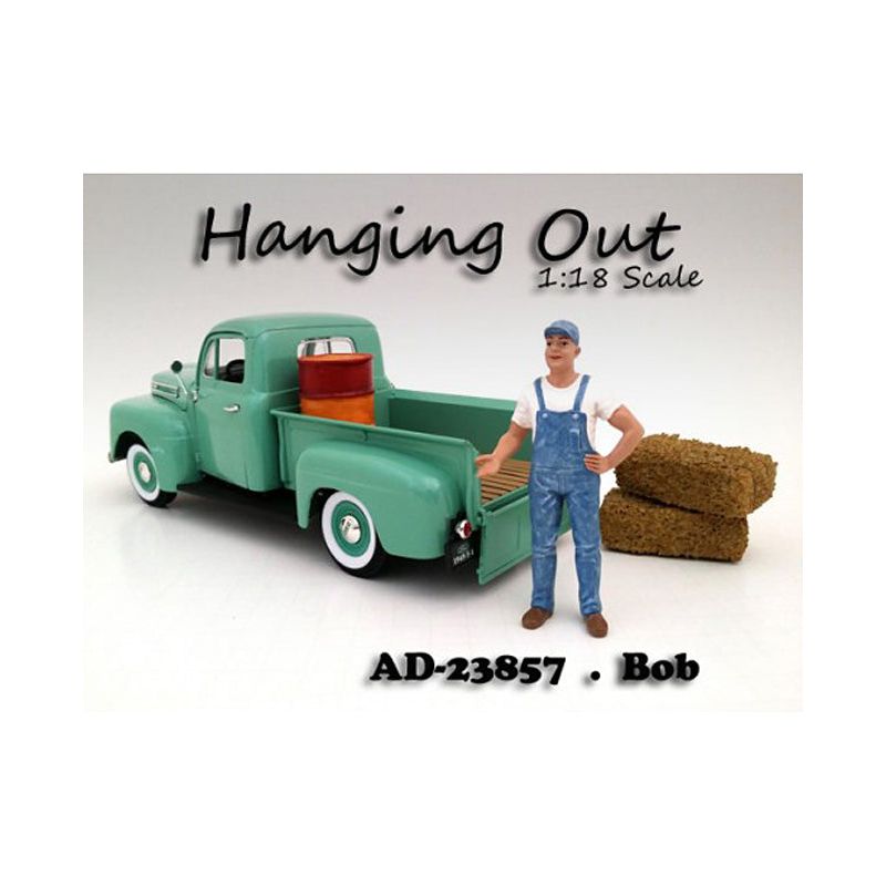 "Hanging Out" Bob Figure For 1:18 Scale Models by American Diorama - American Diorama - ModelCars.com