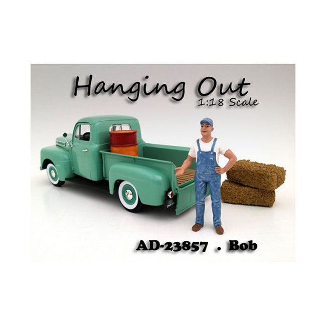 "Hanging Out" Bob Figure For 1:18 Scale Models by American Diorama - American Diorama - ModelCars.com