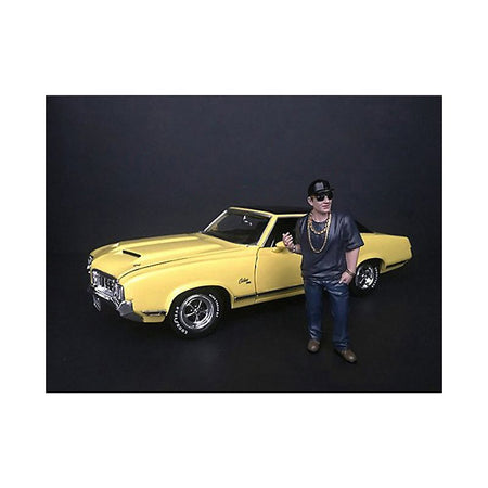 "Hanging Out II" Juan Figurine for 1/18 Scale Models by American Diorama-American Diorama-ModelCars.com