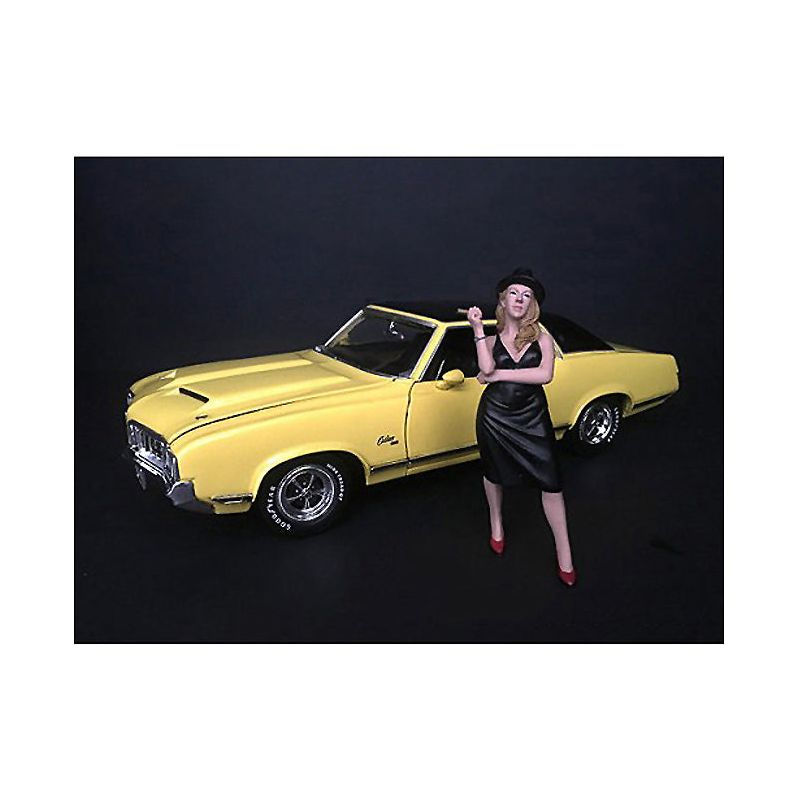 "Hanging Out II" Patricia Figurine for 1/18 Scale Models by American Diorama-American Diorama-ModelCars.com
