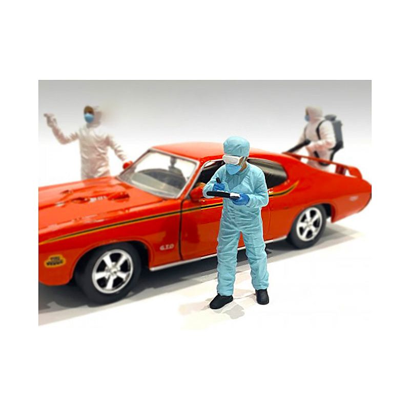 Hazmat Crew Figurine IV for 1/18 Scale Models by American Diorama - American Diorama - ModelCars.com