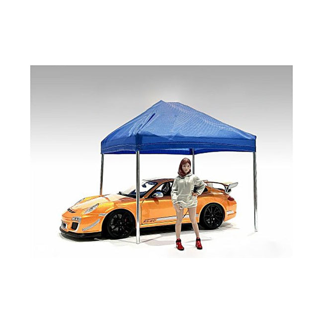 "Hip Hop Girls" Figure 2 for 1/18 Scale Models by American Diorama-American Diorama-ModelCars.com