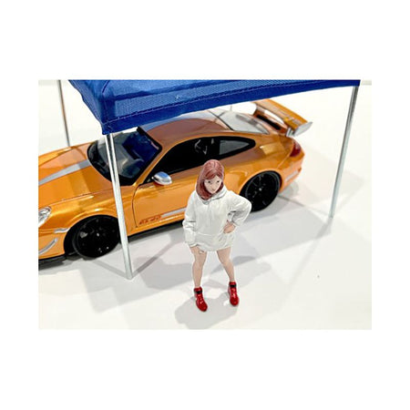 "Hip Hop Girls" Figure 2 for 1/24 Scale Models by American Diorama-American Diorama-ModelCars.com