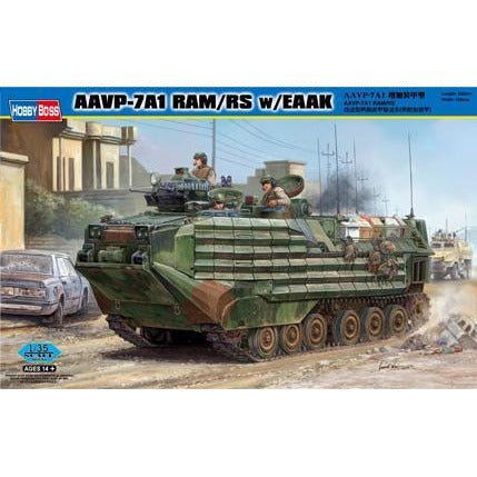 Hobby Boss 1/35 AAVP-7A1 RAM/RS w/EAAK 82416-Hobby Boss-ModelCars.com
