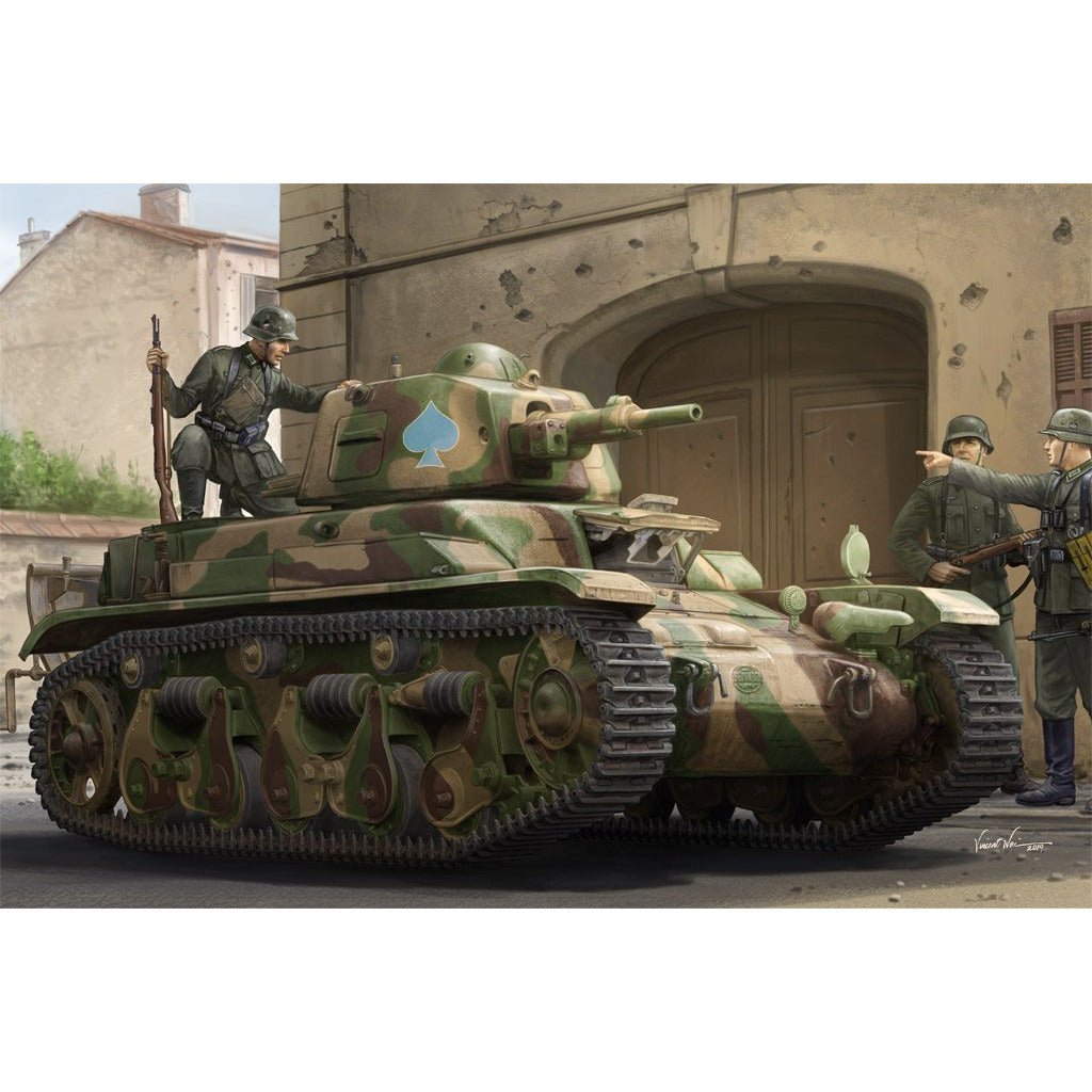 Hobby Boss 1/35 French R39 Light Infantry Tank 83893-Hobby Boss-ModelCars.com