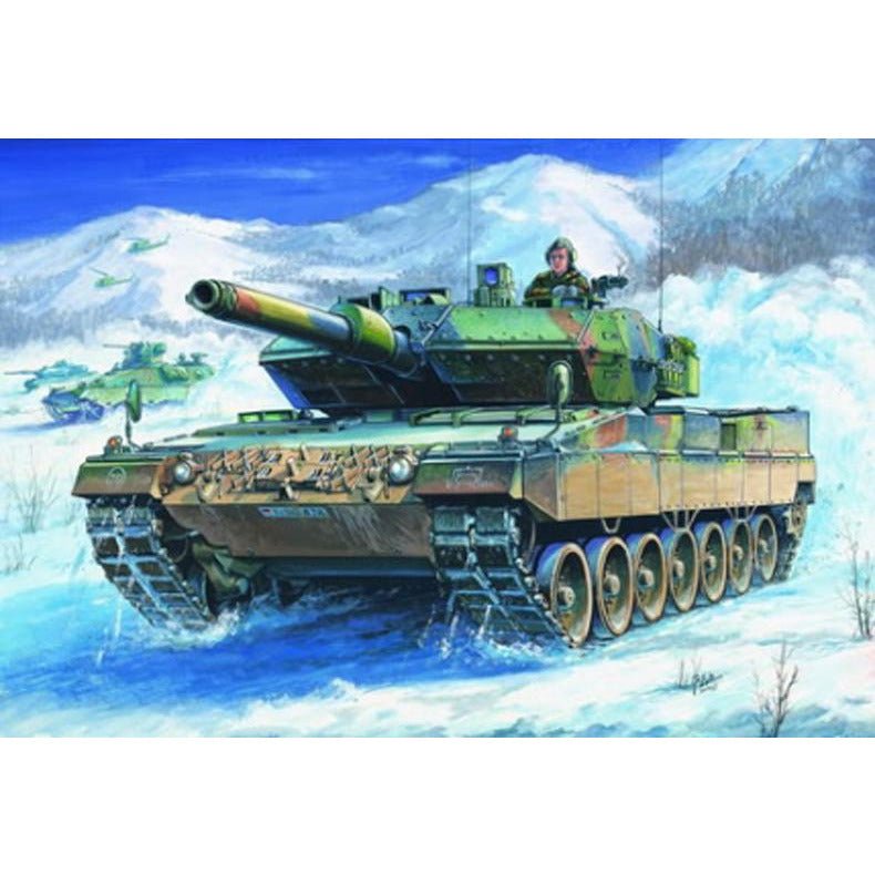 Hobby Boss 1/35 German Leopard 2 A4 tank 82401-Hobby Boss-ModelCars.com