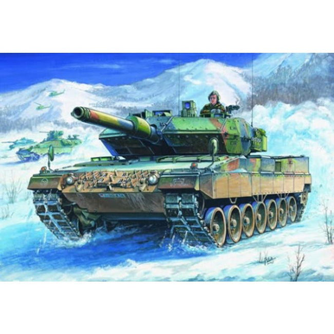 Hobby Boss 1/35 German Leopard 2 A4 tank 82401-Hobby Boss-ModelCars.com